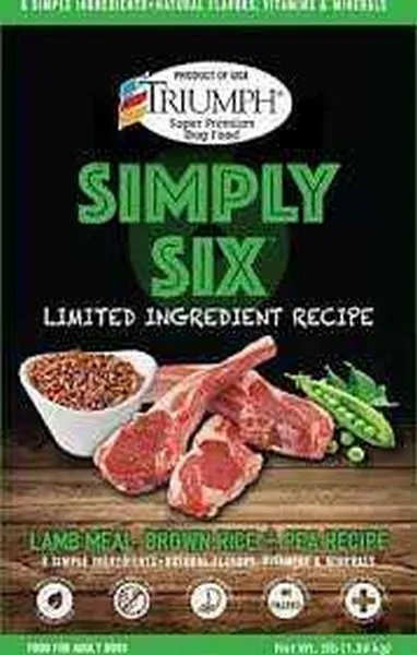 Simply six dog outlet food